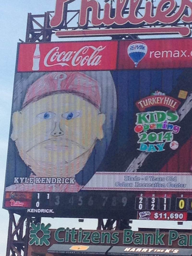Illustration for article titled Children's Drawings Of The Phillies' Lineup Are Adorably Goofy